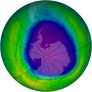 Antarctic Ozone 2003-10-01